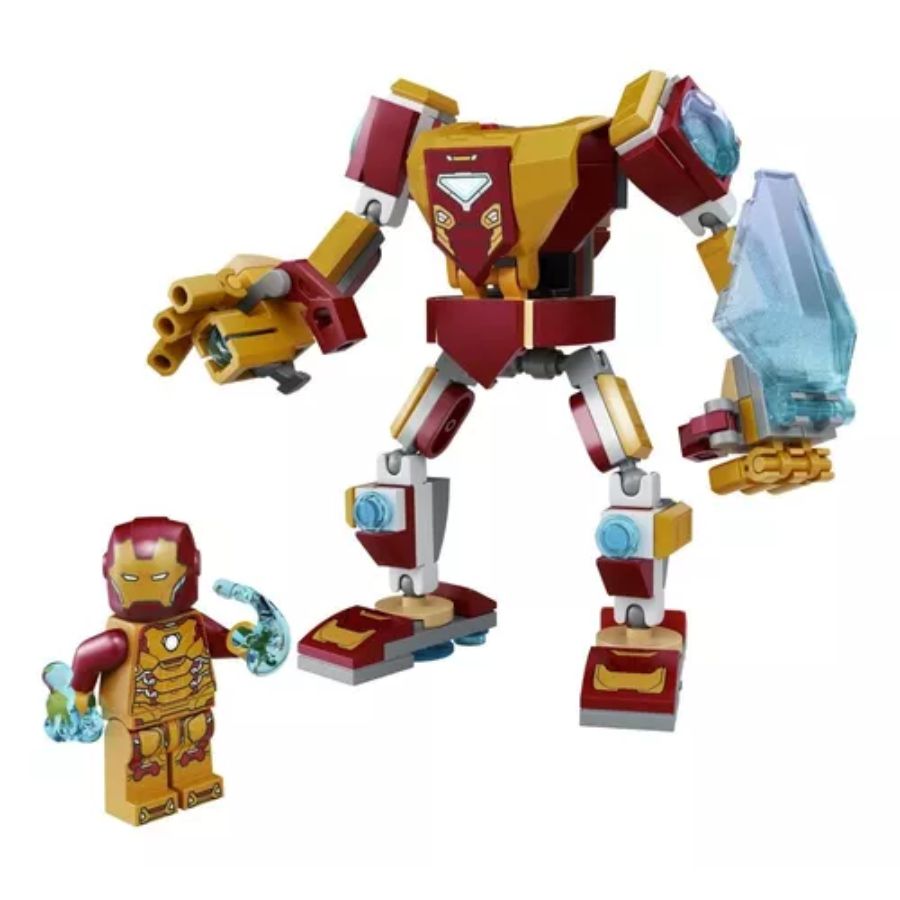 Lego Homem de Ferro Armadura Robô Vingadores Marvel 76203 - Loja Bondi