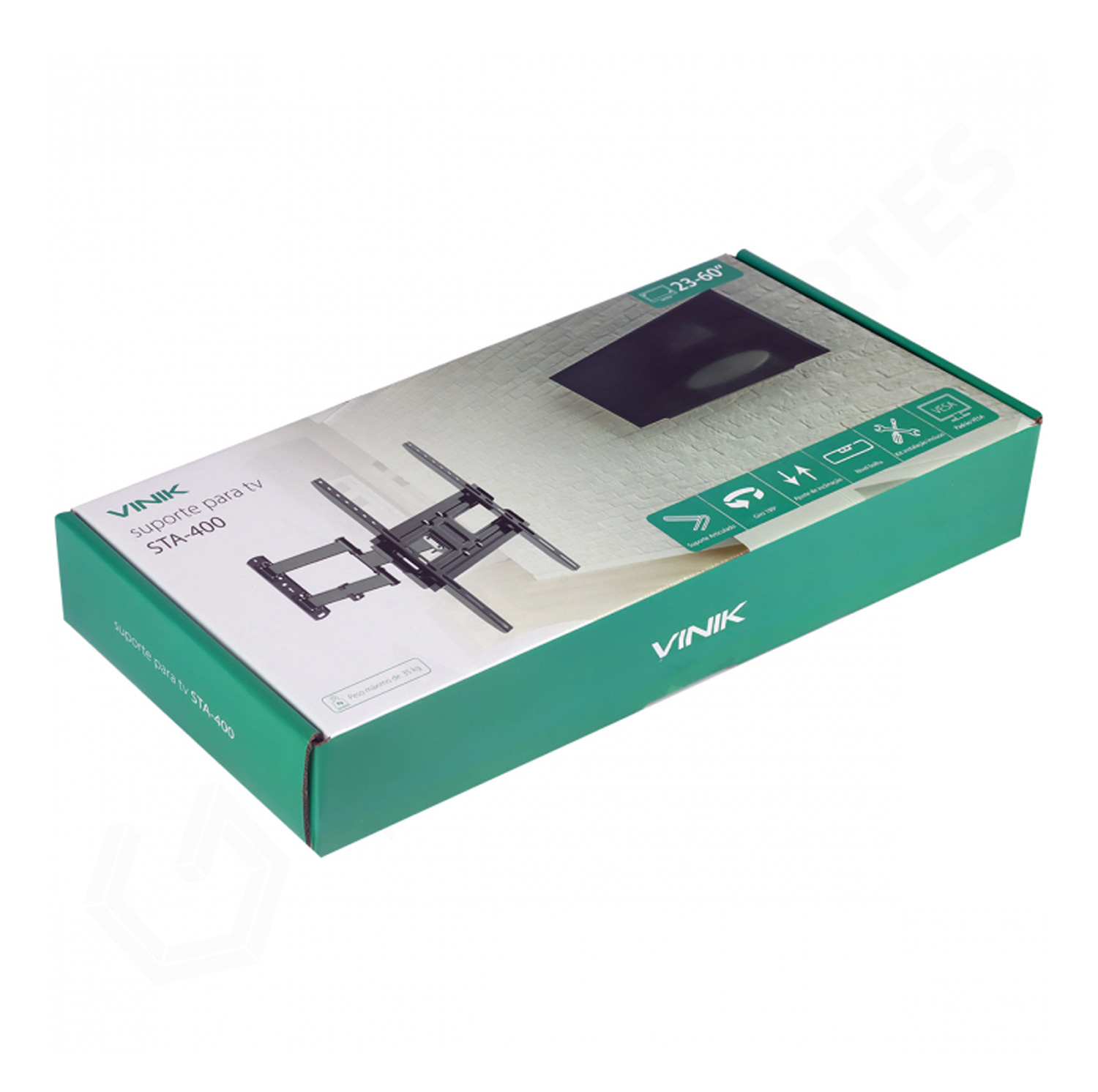 Suporte TV Tri Articulado 23 à 60 Polegadas - VINIK STA-400 - ABC