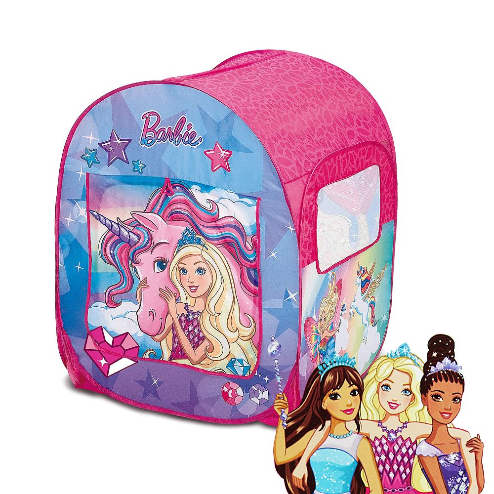 Barraca Barbie Infantil Mundo dos Sonhos com 50 Bolinhas Fun - Barra Rey