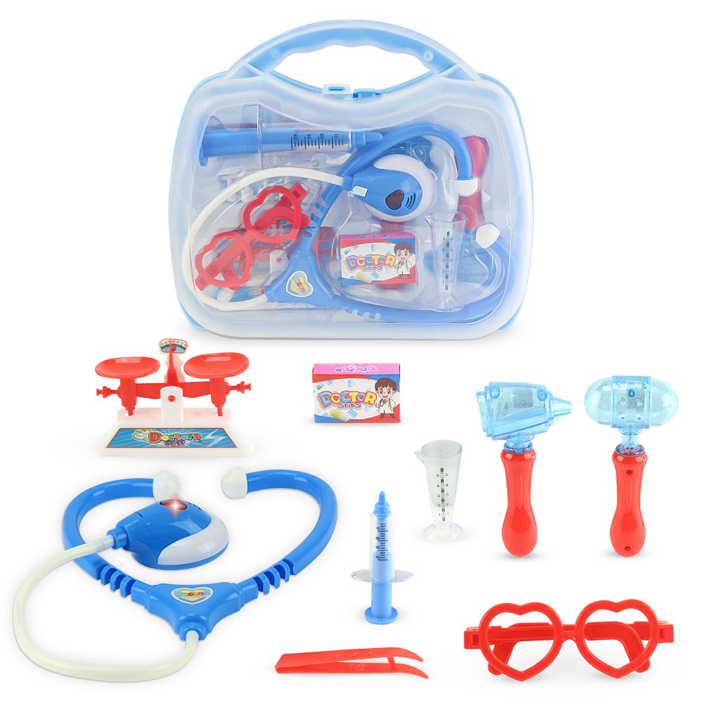 Kit 2 Celular Jogo Infantil + Brinquedo Médico Estetoscópio em