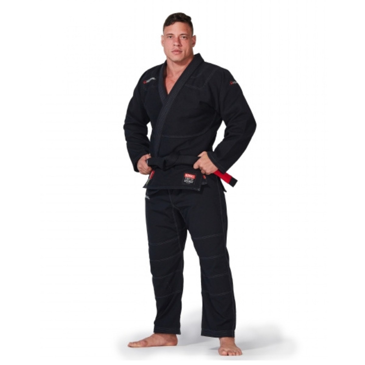 Kimono Koral MKM 2.1 - Preto - Black Belt Store Jiu Jitsu