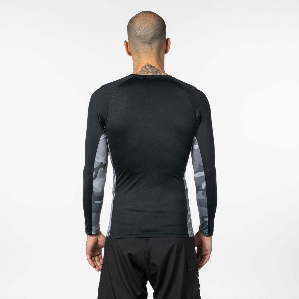 Rash Guard Jiu Jitsu e Surf Island Hex RVCA ruca Black Belt Store Jiu