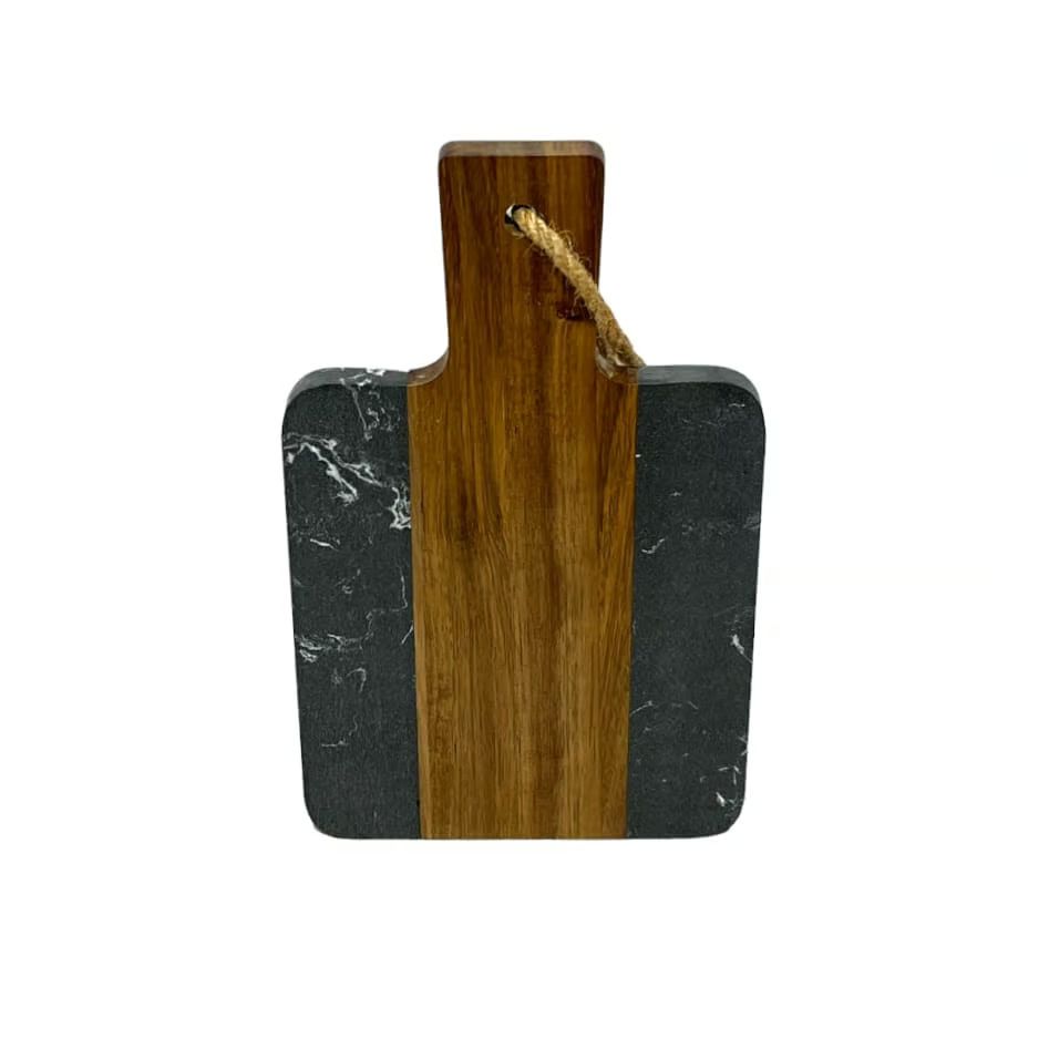 TABUA DE SERVIR MADEIRA E PEDRA 25CM E utilities tabua-de-servir-madeira-e-pedra-25cm-e-utilities