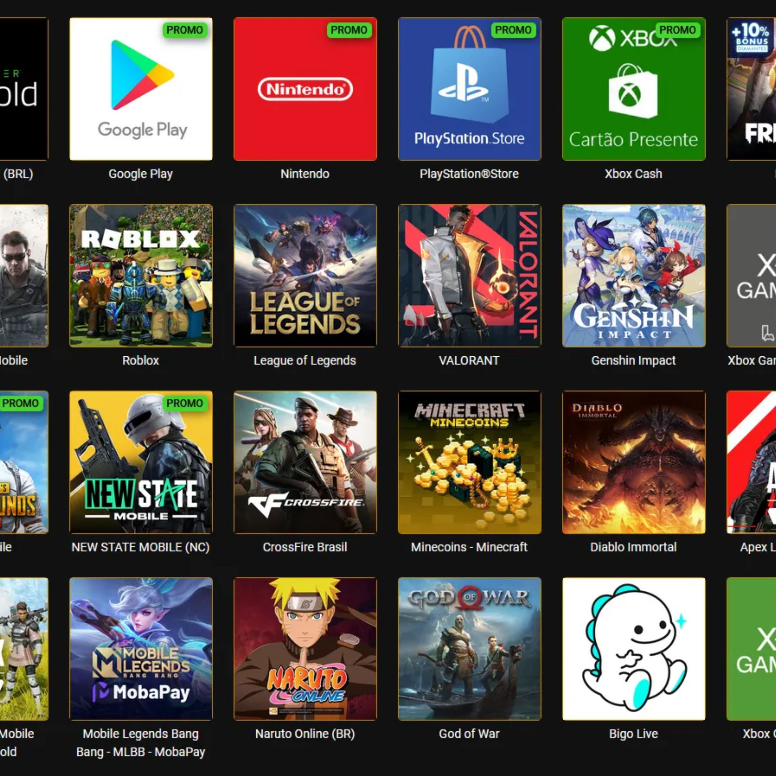 Cartão Razer Gold R$25 Brasil – Código Digital - MT10GAMES