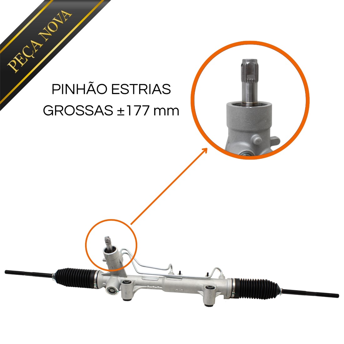 GDR⭐︎ SDV8-024 Caixa Direção Hidráulica Peugeot Partner Rapid 2022-2026 - 4i