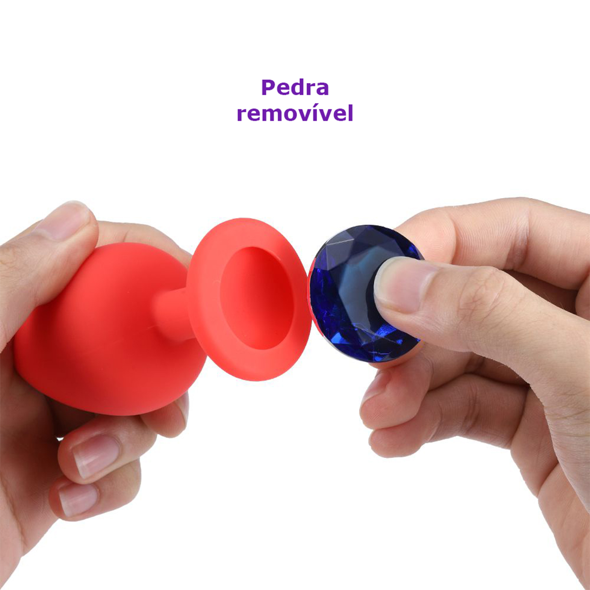 RY067B) Plug Anal Silicone Redondo - Vermelho - Tamanho P - Libb Sex Toys -  Importadora Atacado Sex Shop