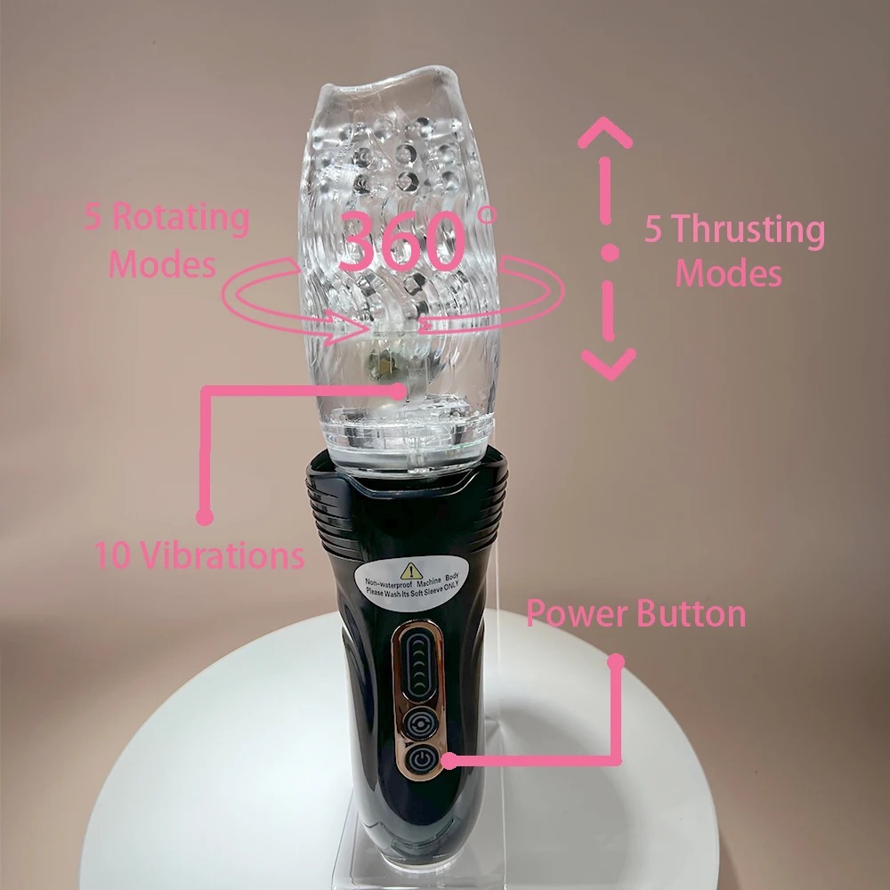 MASTURBADOR MILKER STROKER COM MOVIMENTO DE CIMA PARA BAIXO - SEX SHOP SEXY