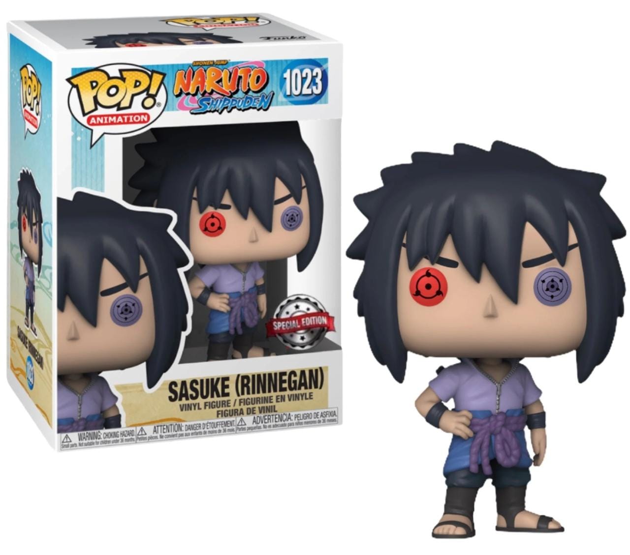 Naruto E Sasuke Action Figure (colecionável) Clássico