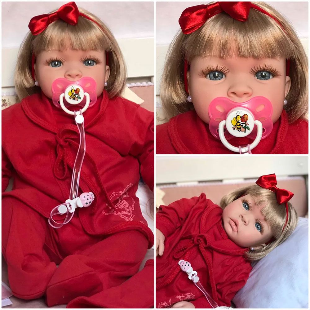 Boneca Bebe Reborn Barato Barata Super Promoção Baby Kiss - ShopJJ -  Brinquedos, Bebe Reborn e Utilidades