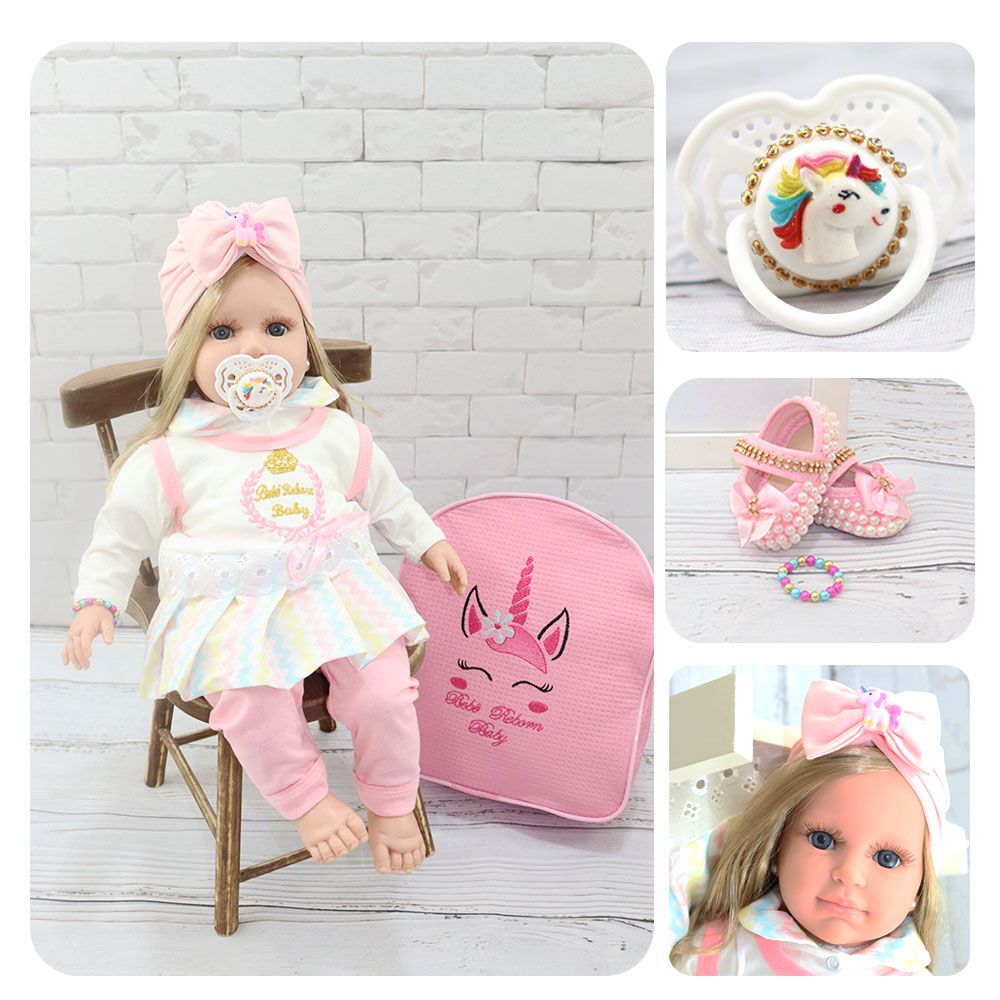 Bebê Reborn Realista Boneca Silicone 21 Itens Princesa - ShopJJ -  Brinquedos, Bebe Reborn e Utilidades