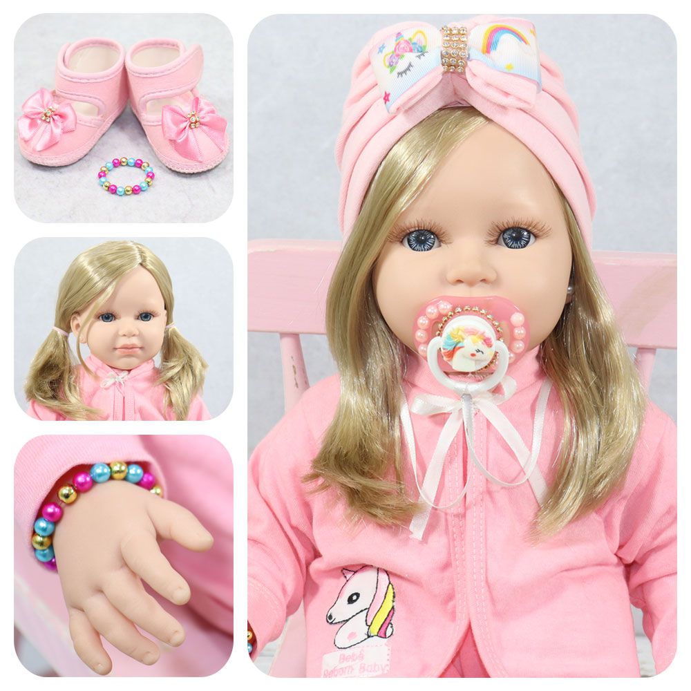 Bebê Reborn Boneca Menina Recém Nascido Com Frete Grátis - ShopJJ