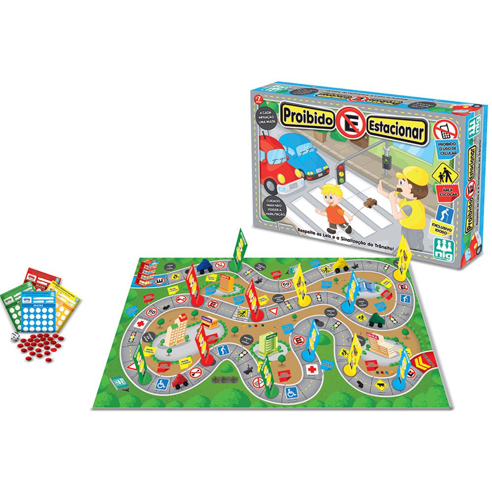 Jogo De Tabuleiro Boa Viagem Mundo - Nig Brinquedos - Casa do Brinquedo®  Melhores Preços e Entrega Rápida