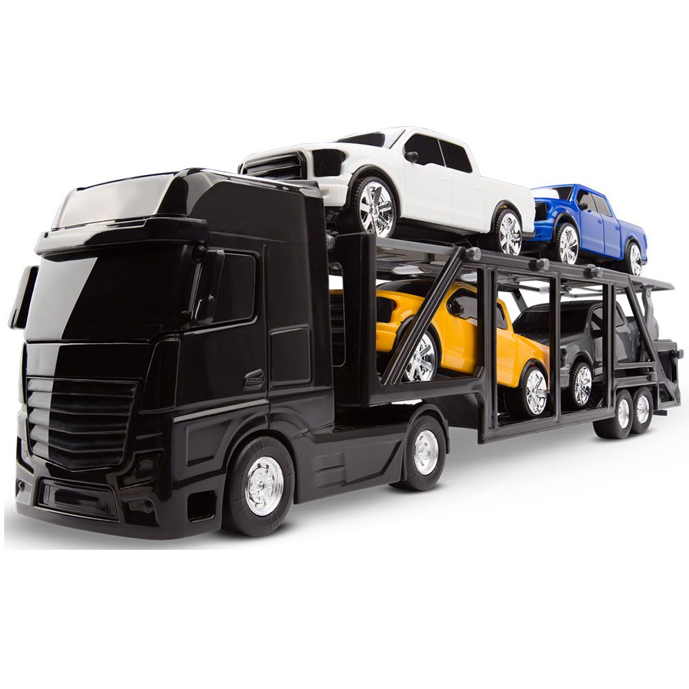 Brinquedo Caminhão Carreta Baú Diamond Truck Preto Roma - ShopJJ -  Brinquedos, Bebe Reborn e Utilidades