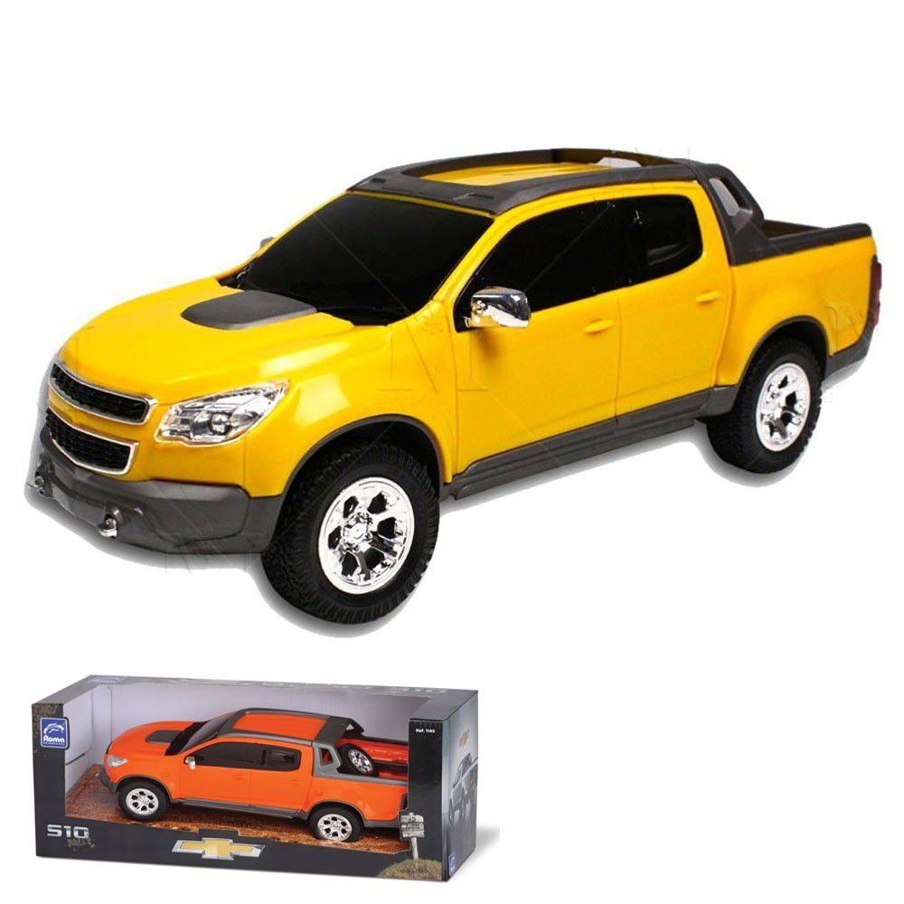 Carro Pick Up com Controle Remoto - Amarelo - Button Shop