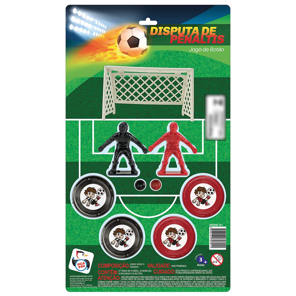 Futebol Botões Infantil Disputa de Gols Pica Pau Brinquedos - ShopJJ -  Brinquedos, Bebe Reborn e Utilidades