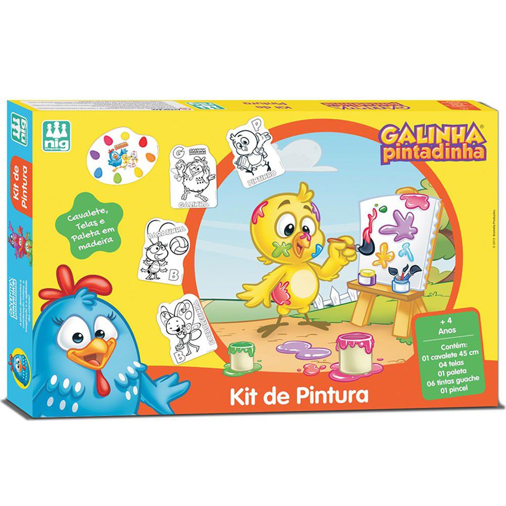 Galinha Pintadinha Jogo Da Memória Madeira 24 Peças - Nig - ShopJJ -  Brinquedos, Bebe Reborn e Utilidades