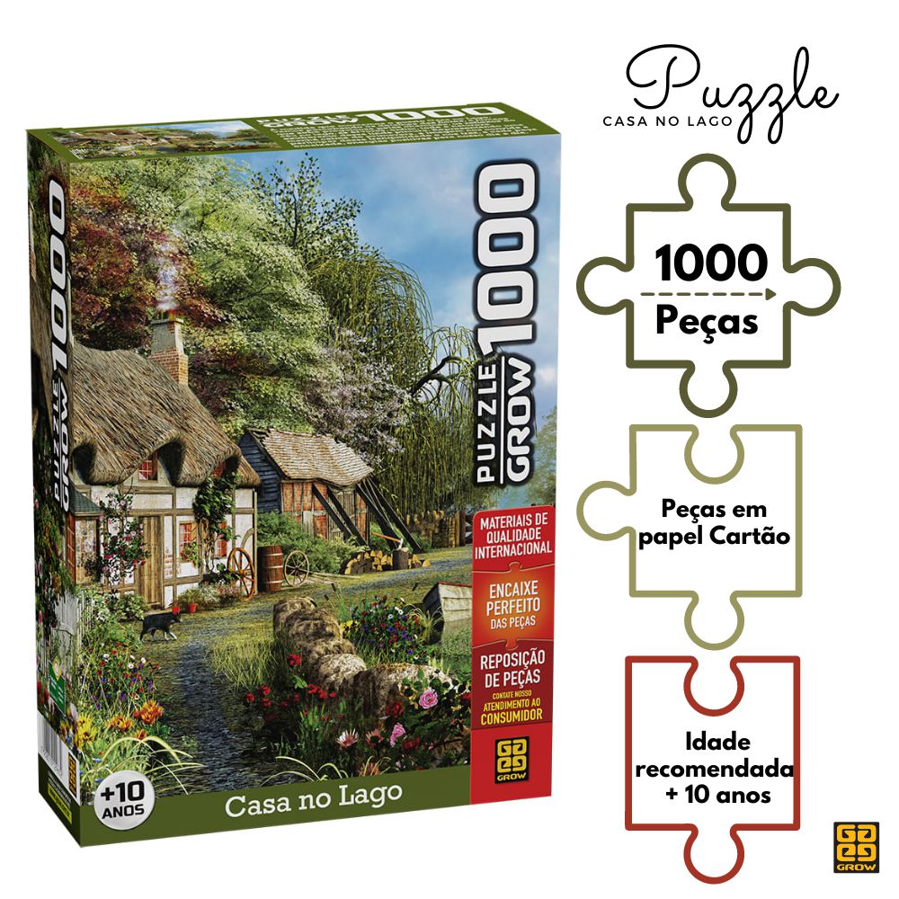 Puzzle Jogos de tabuleiro antigos, 1 000 peças