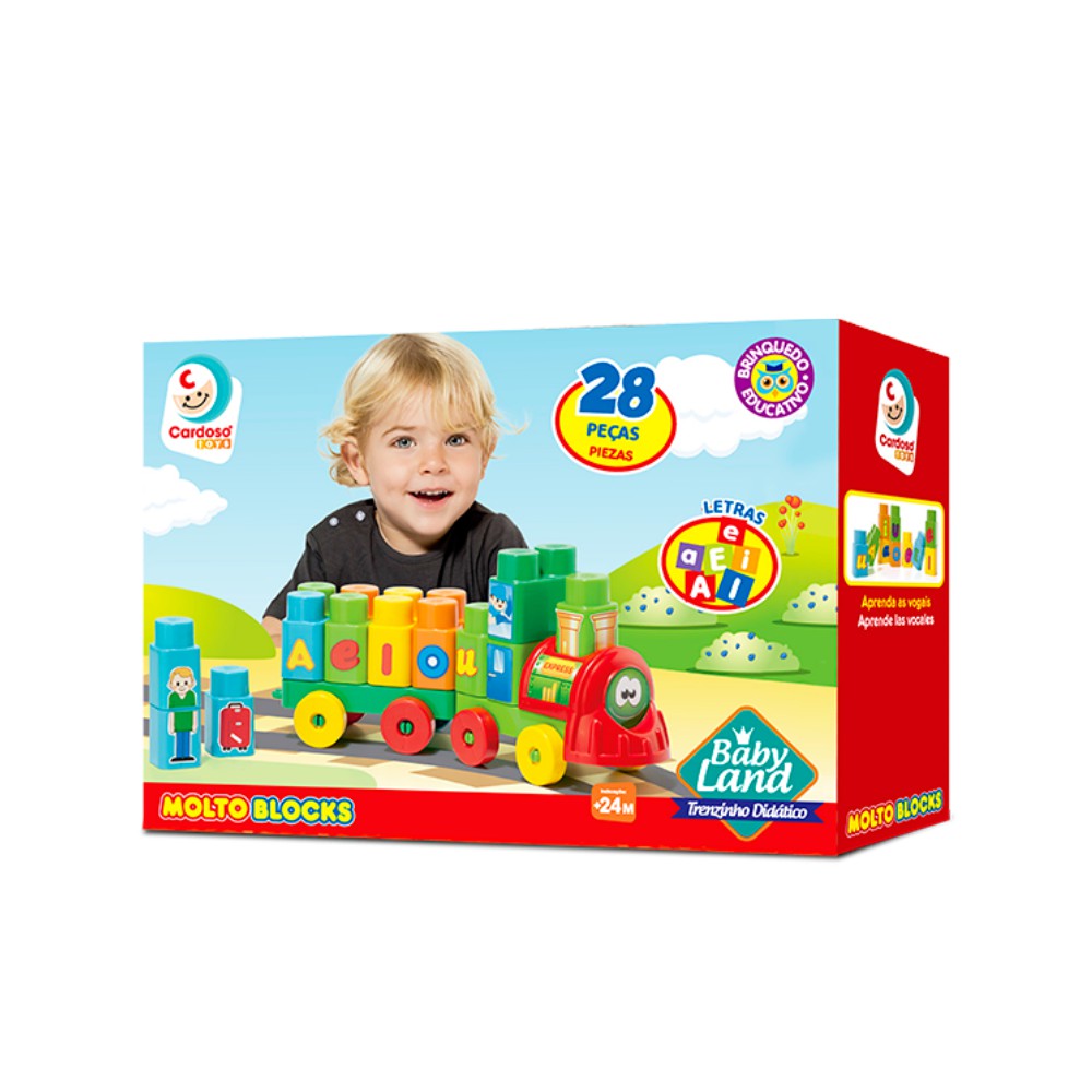 Blocos Educativo Bebê 1 Ano Brinquedo Didatico Infantil Jogo - ShopJJ -  Brinquedos, Bebe Reborn e Utilidades