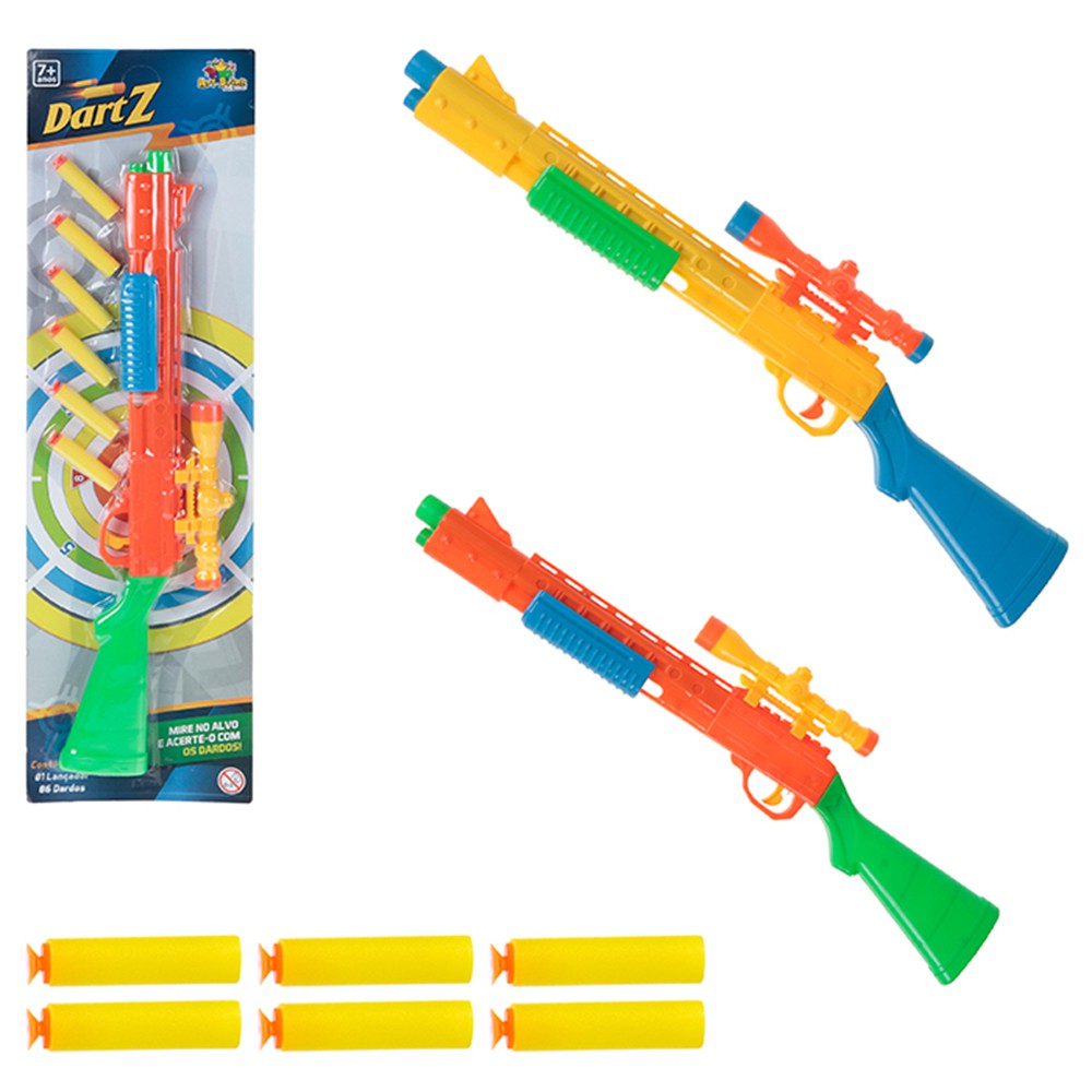 Brinquedo Infantil Arminha Lança Dardo Espacial Com 3 Dardos