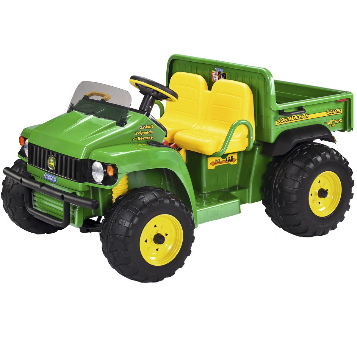 Carrinho Elétrico Criança Infantil 3 Anos até 60 Kg John Deere Gator HPX  12V Peg Perego - Baby&Kids