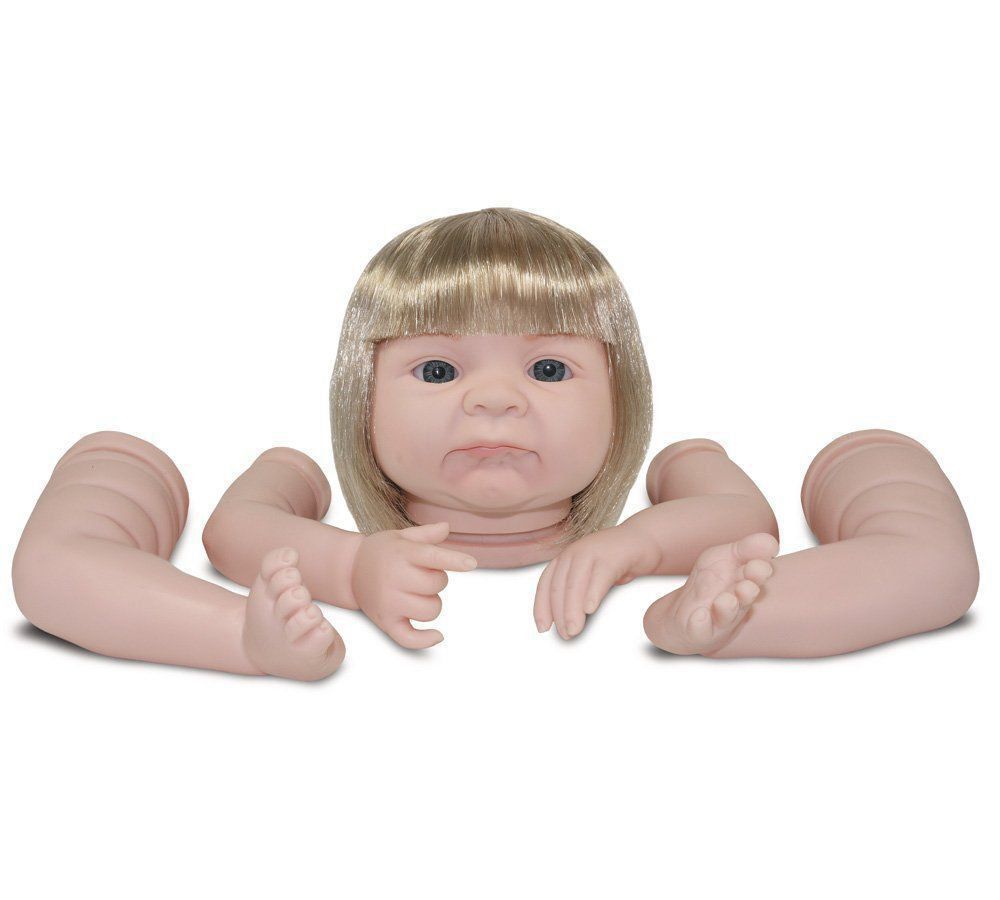 Kit 2 Bonecas Reborn Baby Kiss Bebê Reborn Loira ou Morena