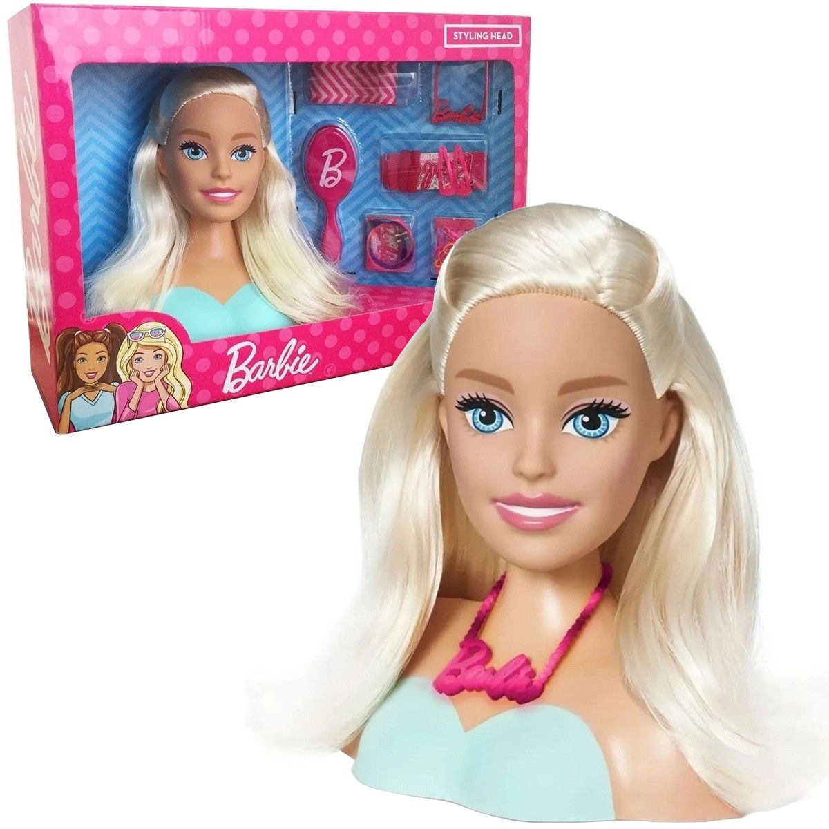 Barbie Busto Extra Styling Head C/ 12 Frases E Acessórios