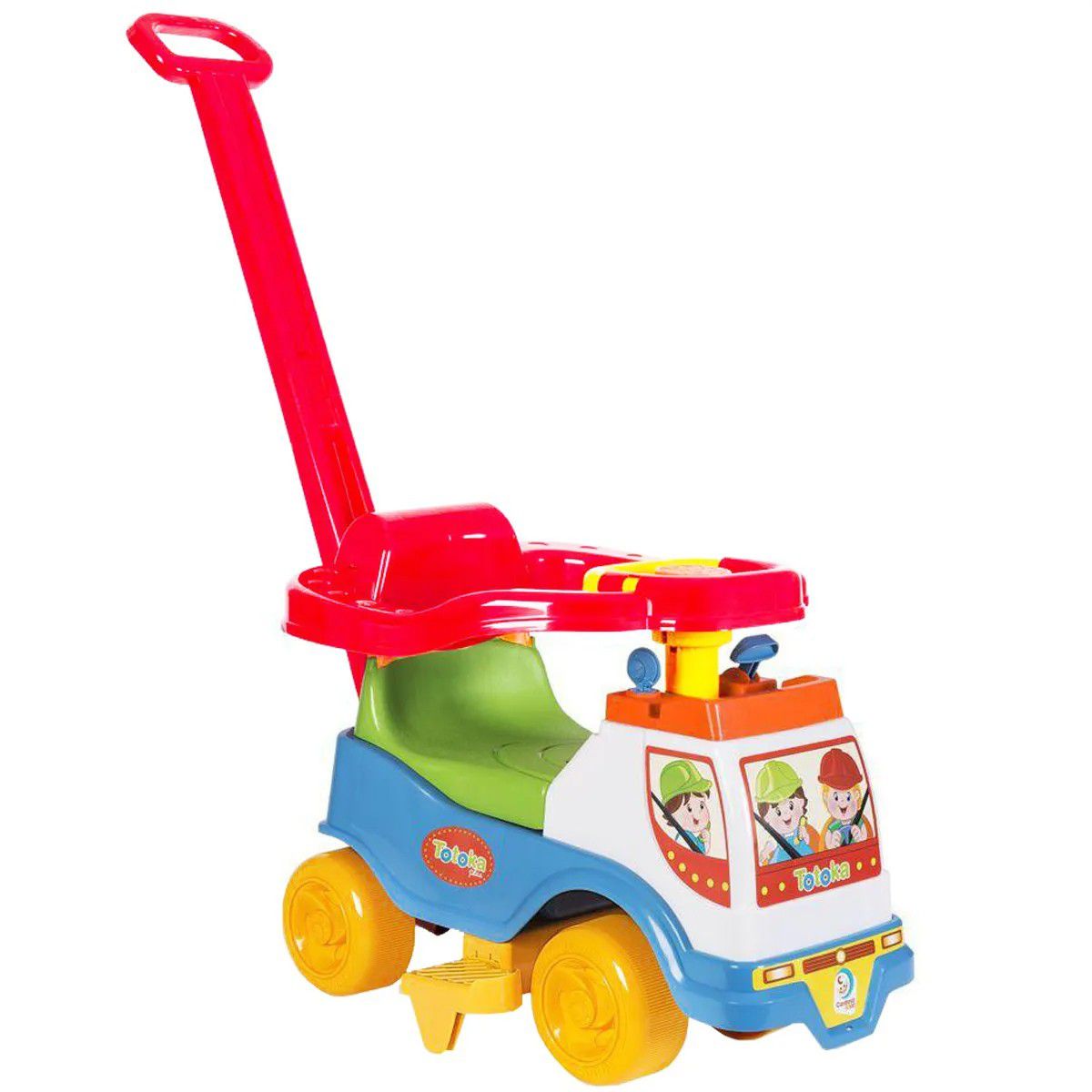 Totoka Plus Menino Carrinho De Passeio + Jogo Infantil Responda Se