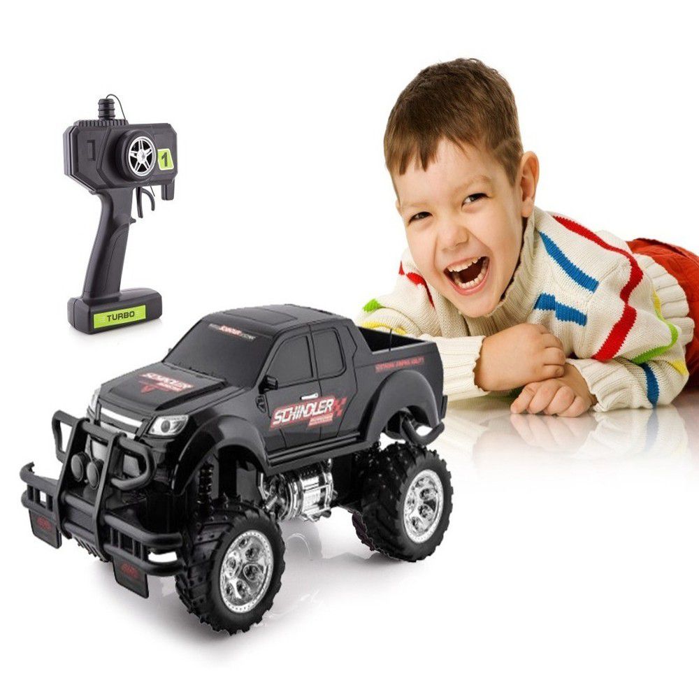 Brinquedo Carrinho de Controle Remoto Pick Up Monster Para Crianças -  Polibrinq - Baby&Kids