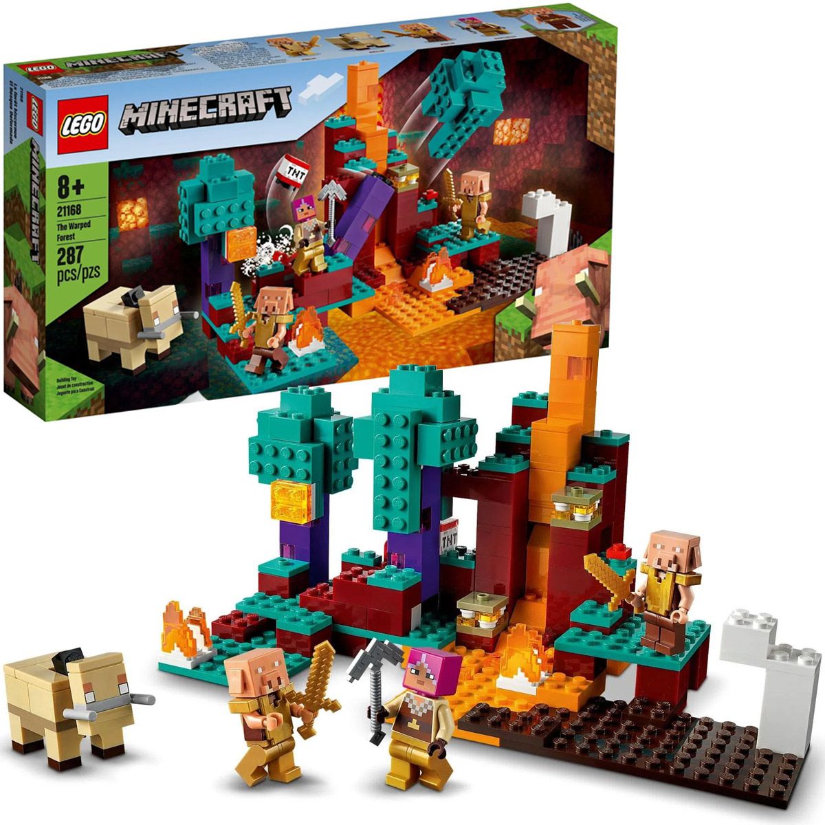 LEGO Minecraft - a Floresta Deformada - 287 peças - Lego