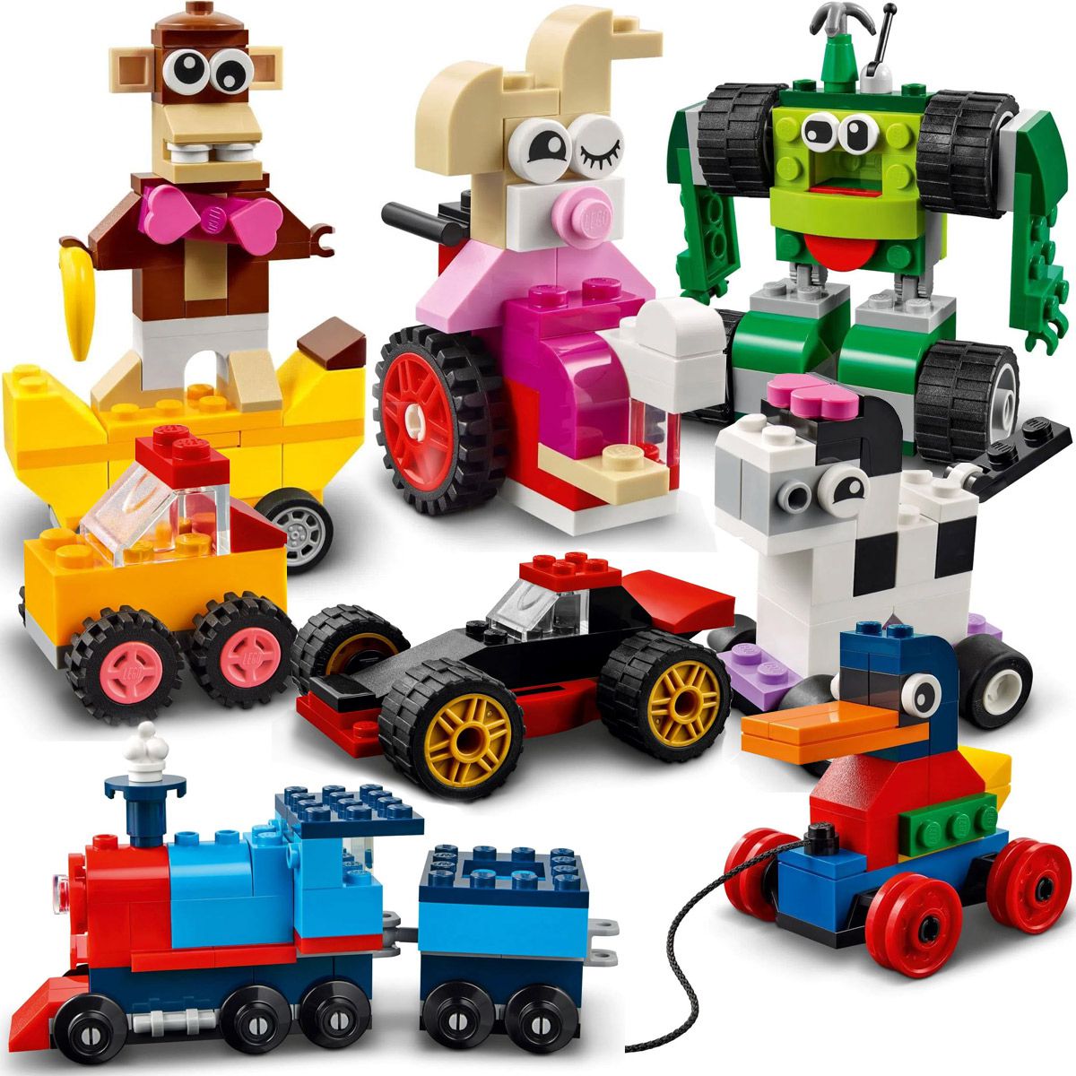 Brinquedo Infantil Lego Classic Blocos Casas e Peças Divertidas Blocos de  Montar +4 Anos 270 Peças - Baby&Kids
