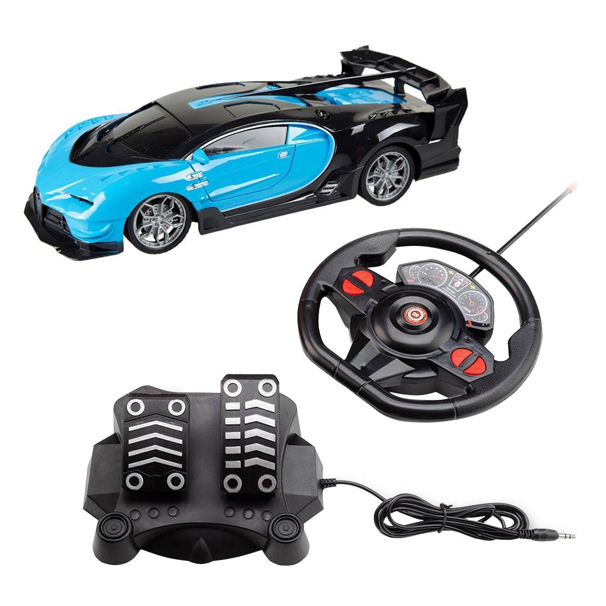 Carrinho de Corrida Infantil Control Spark Com Controle Via