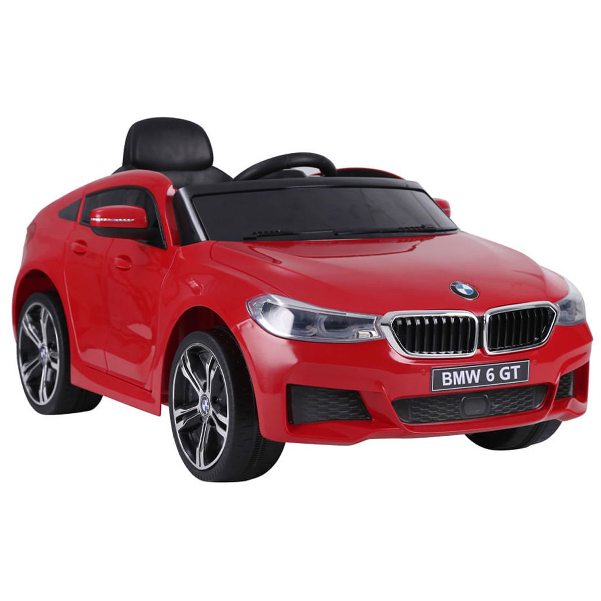 Mini Carro Elétrico Infantil Criança BMW 6 GT 12V 3 Anos A 30Kg Luz Música  MP3 Controle Vermelho Belfix - Baby&Kids