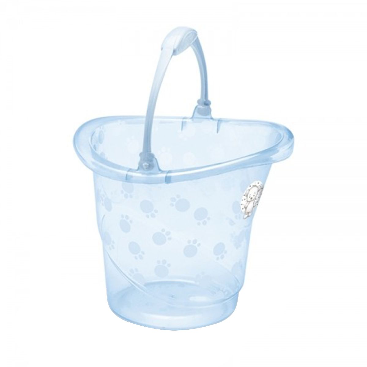 Banheira Bebe Banho Infantil Plástica Rigida Avulsa Desde Nascimento  Portátil 22 L Azul Perolada - Baby&Kids