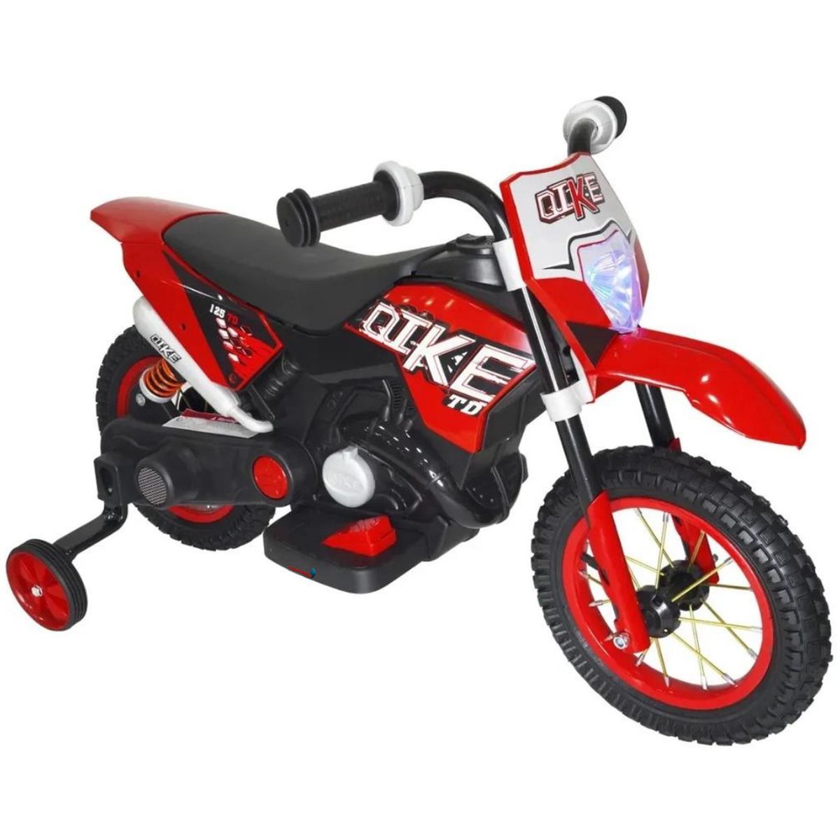 Moto Elétrica Infantil Cross Motoca 2 Rodas 6v Até 25kg