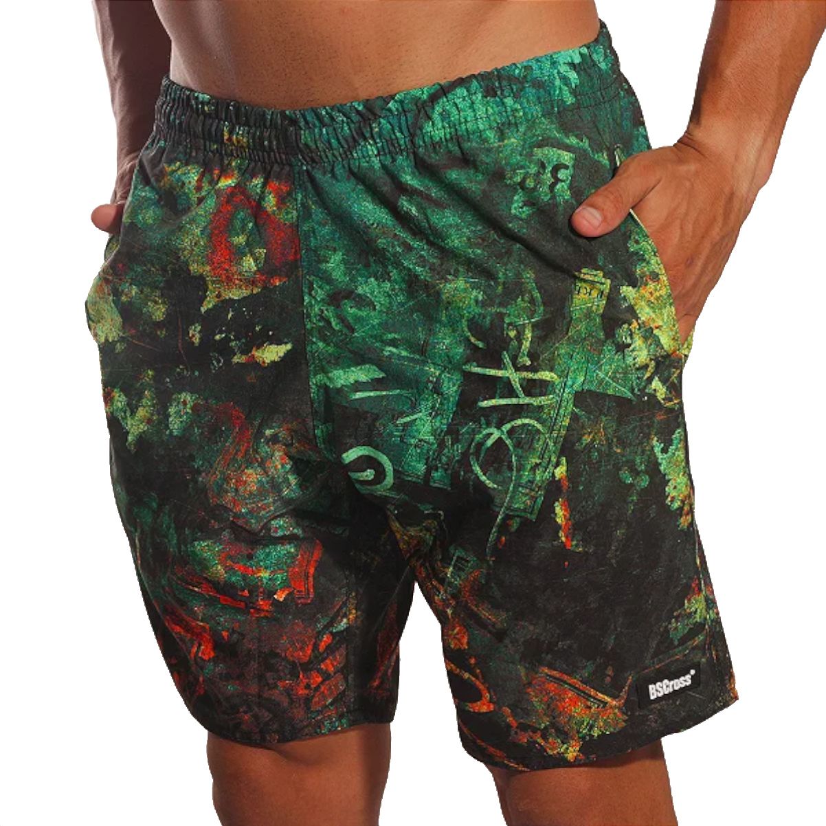 Short Bs Cross Para Crossfit - Corrosive - Neroazzurro