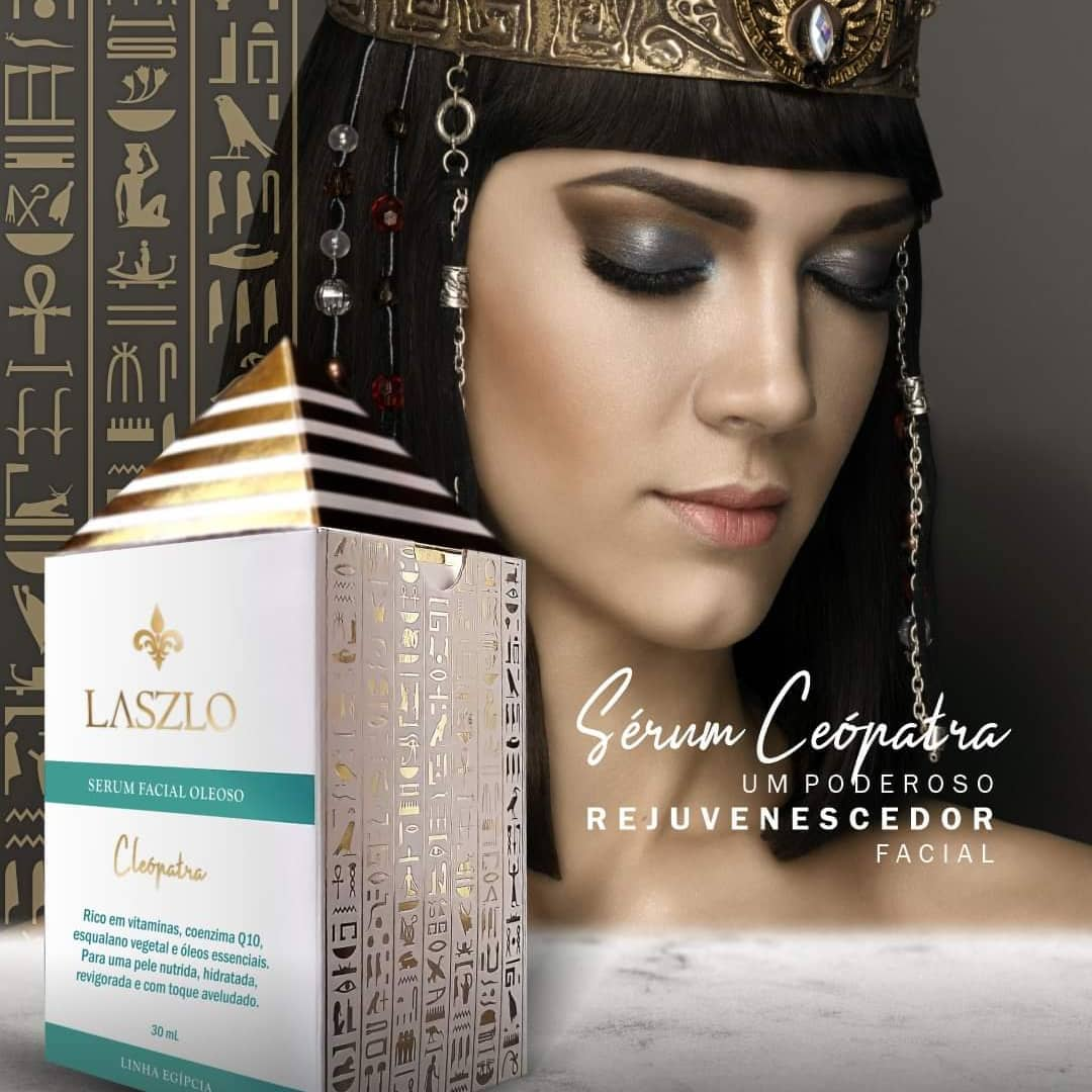 Laszlo Cleópatra Sérum Facial com Coenzima Q10, Esqualano e