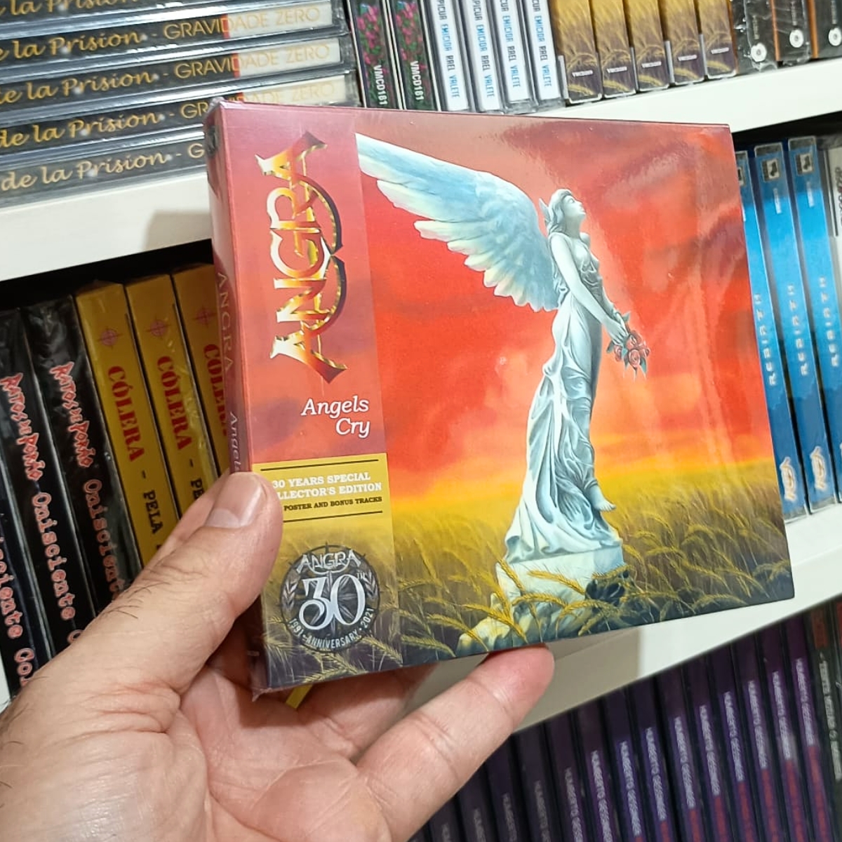 Cd Angra Angels Cry - 30th Anniversary Edition - Slipcase - Vinil Discos