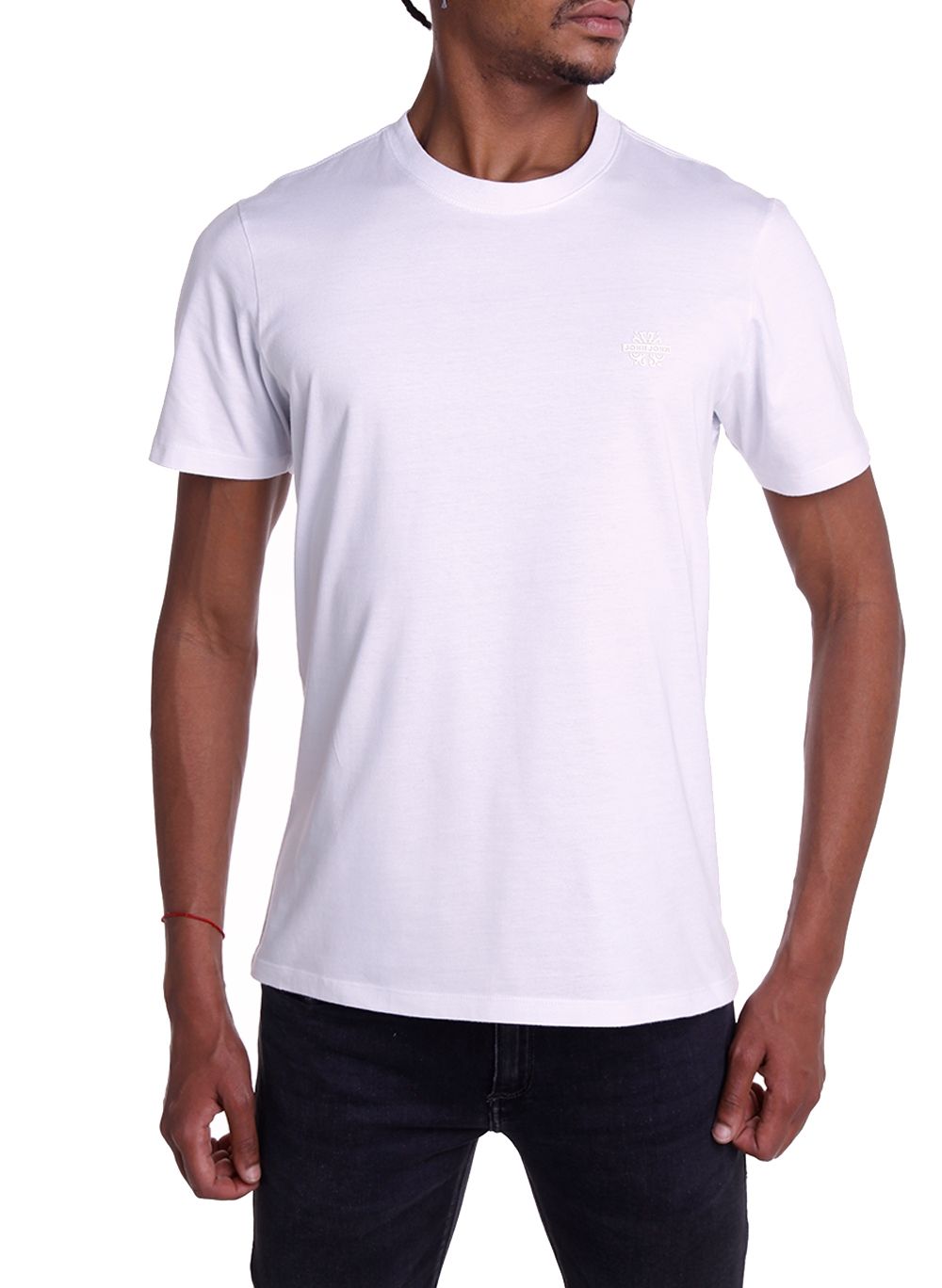 Camiseta John John Tape Transfer Masculina Branca