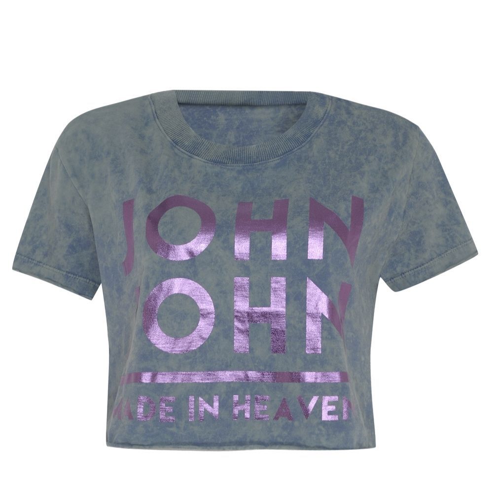 Camiseta em Tie Dye da John John