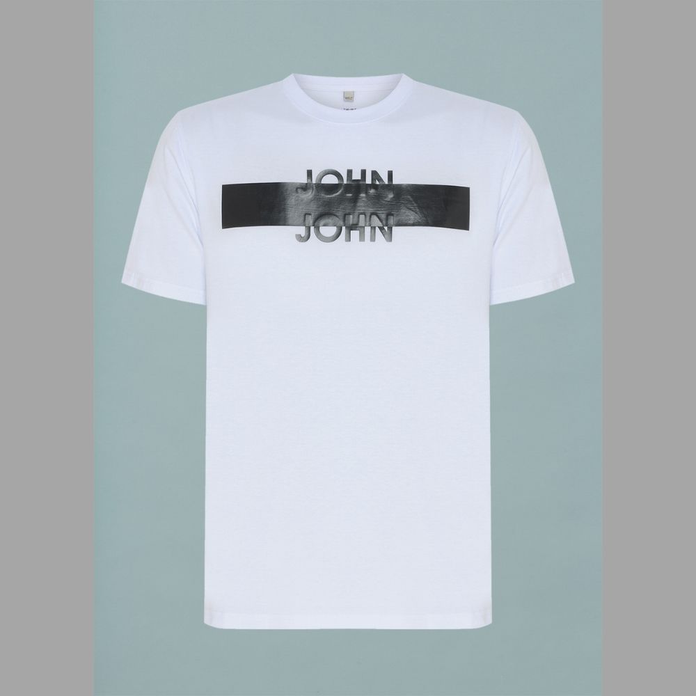 Camiseta John John Logo Azul