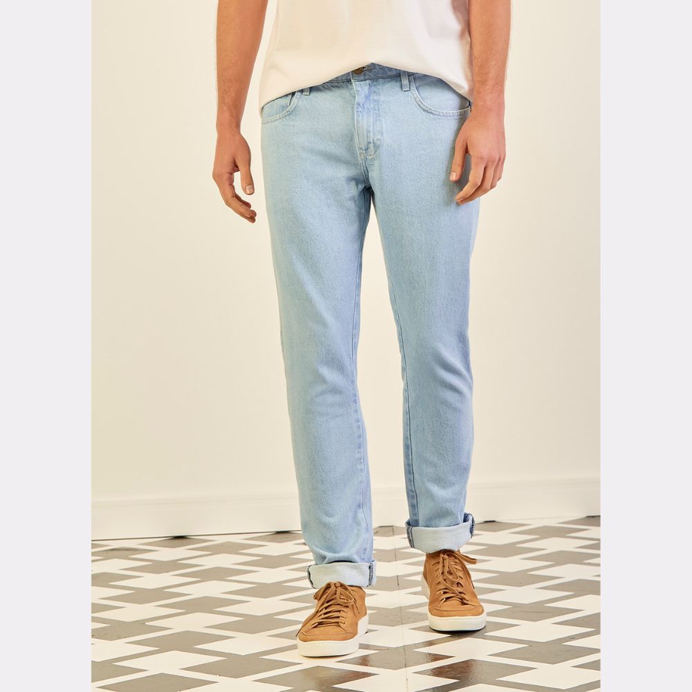 Calça Forum Jeans Slim Paul Indigo Masculina - Dom Store Multimarcas  Vestuário Calçados Acessórios