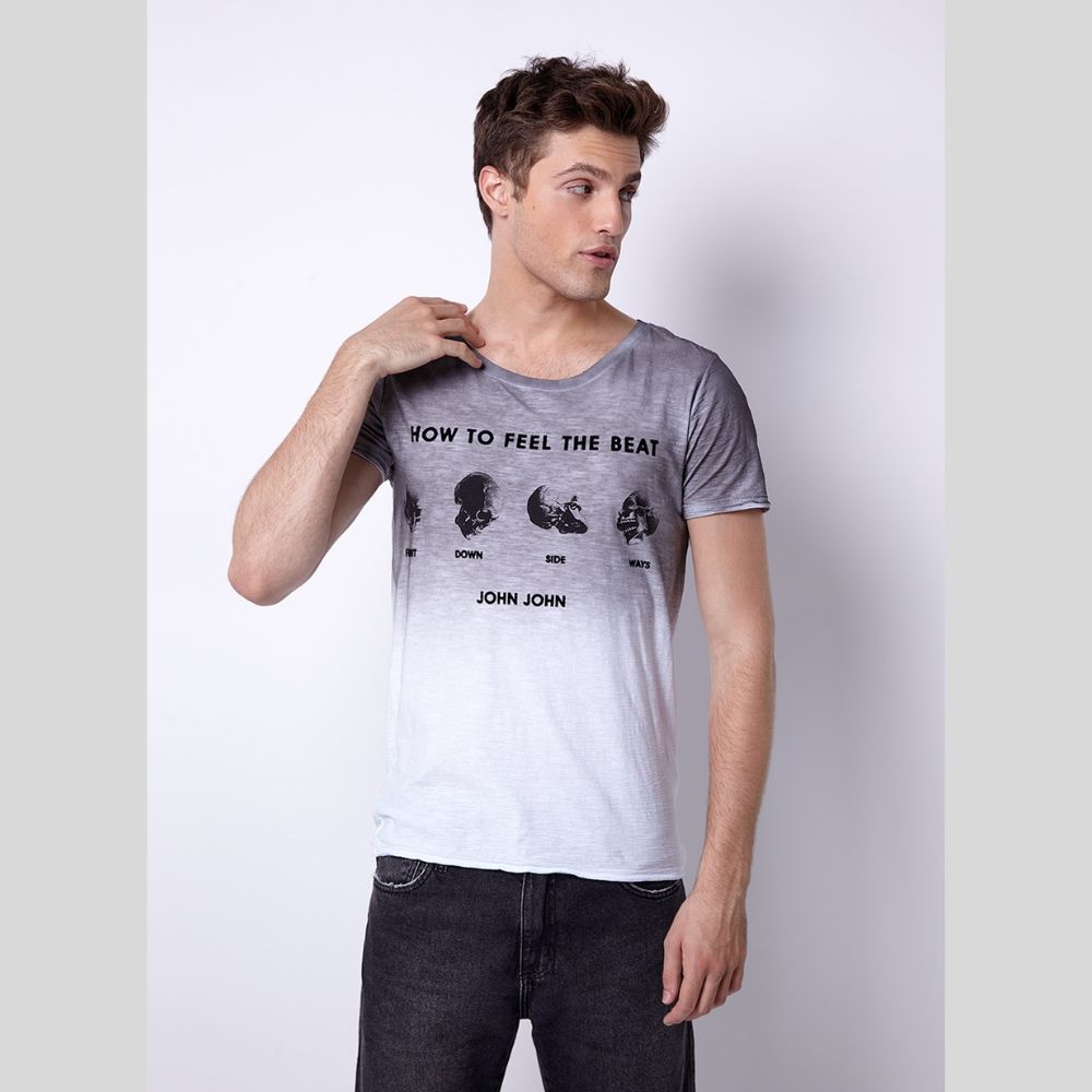 Camiseta John John Masculina Slim Original Preta - Faz a Boa!