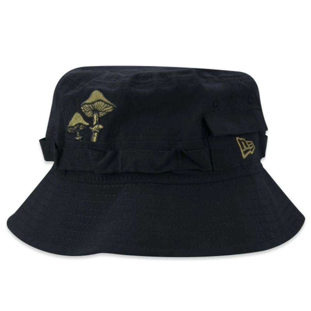 Chapéu Bucket Hat Boné Original Classic Preto E Branco