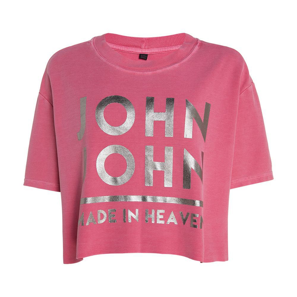 Camiseta John John Cropped Penny Feminina Preta - Dom Store Multimarcas  Vestuário Calçados Acessórios