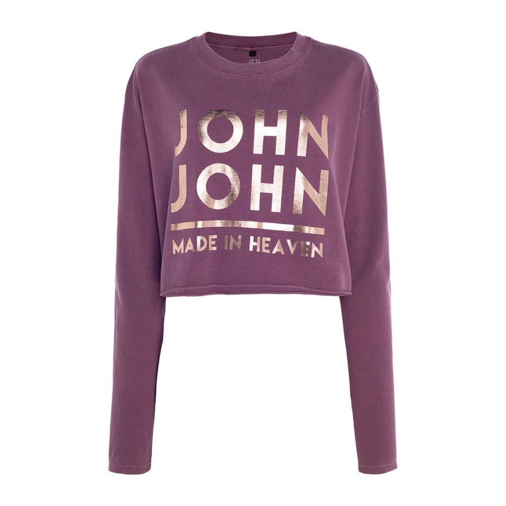 Camiseta John John Cropped Made In Heave Feminina