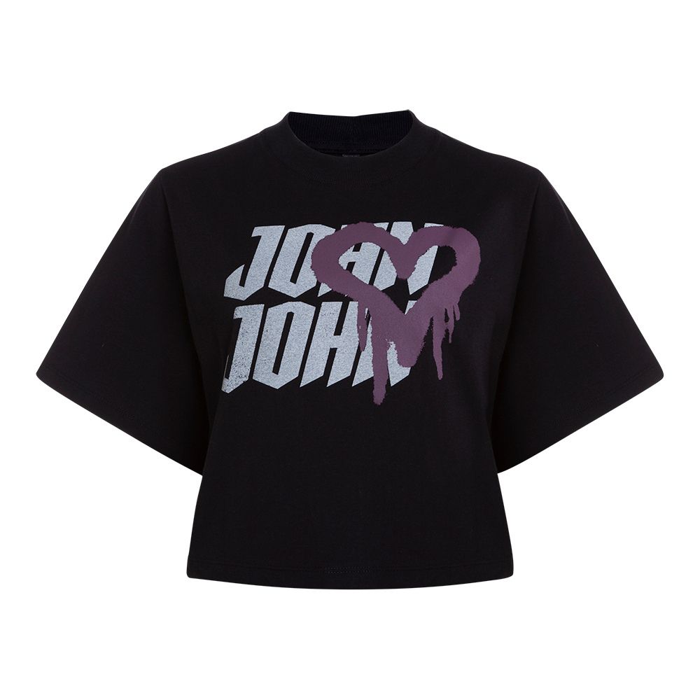 Camiseta John John Cinthia Feminina Preta - Preto