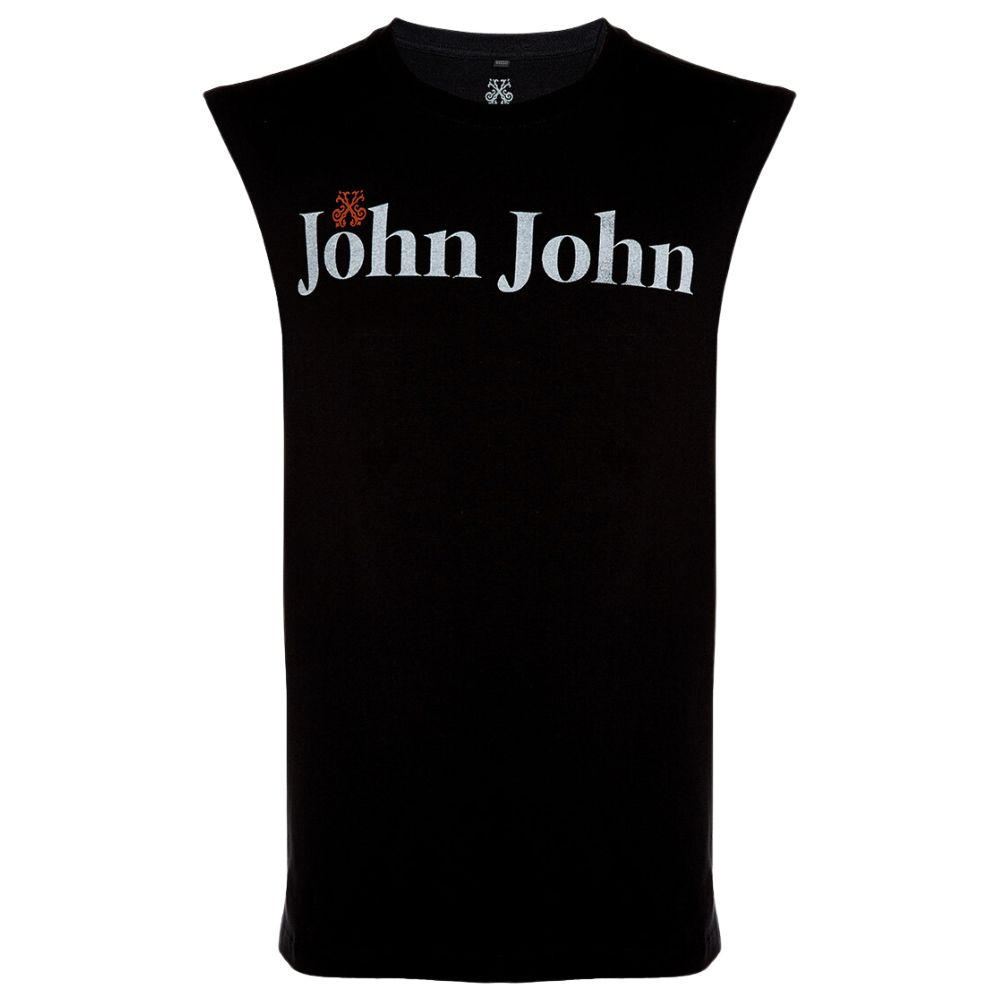 Camiseta John John Transfer Black Masculina - Preto