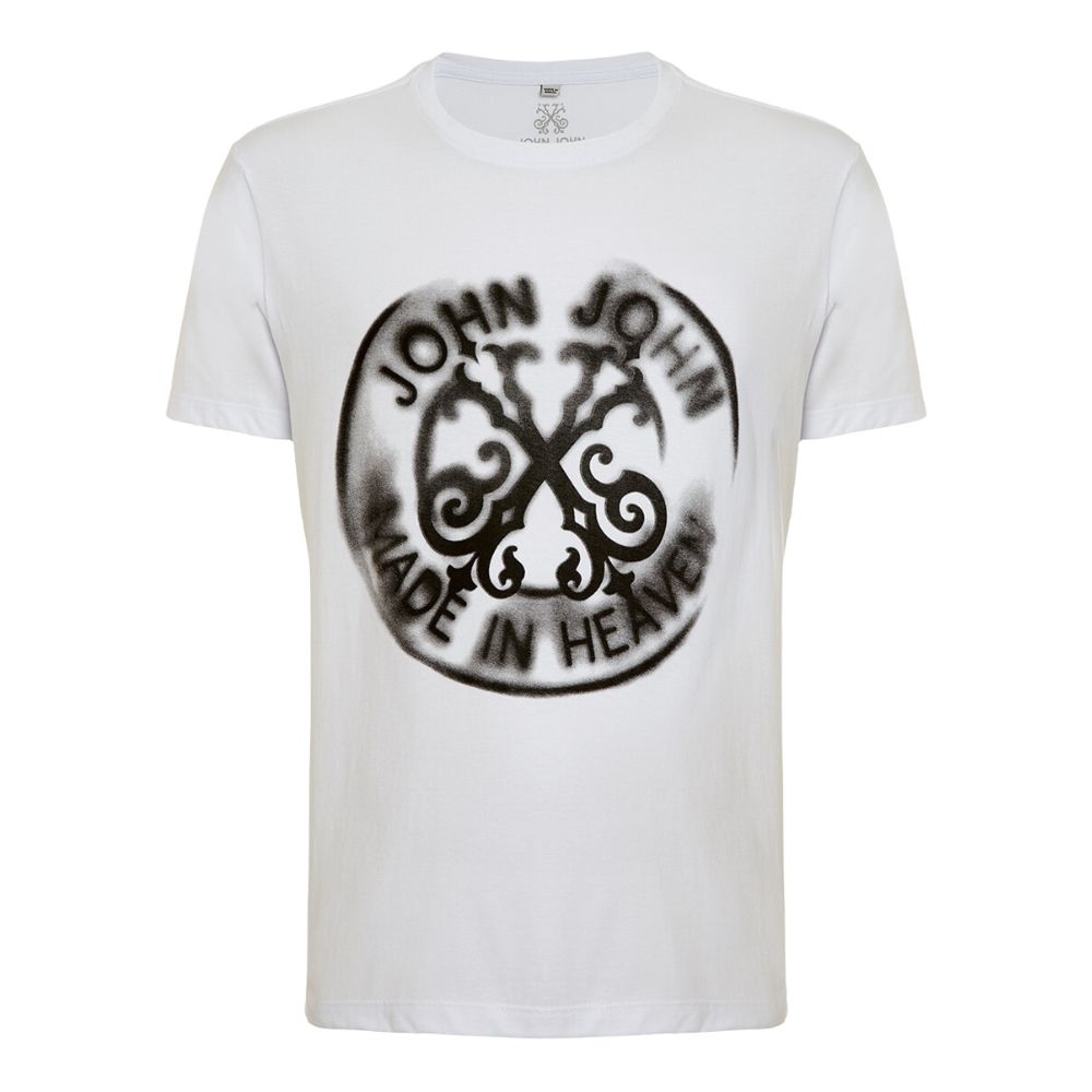 Camiseta John John Masculina Heaven Branca - Branco