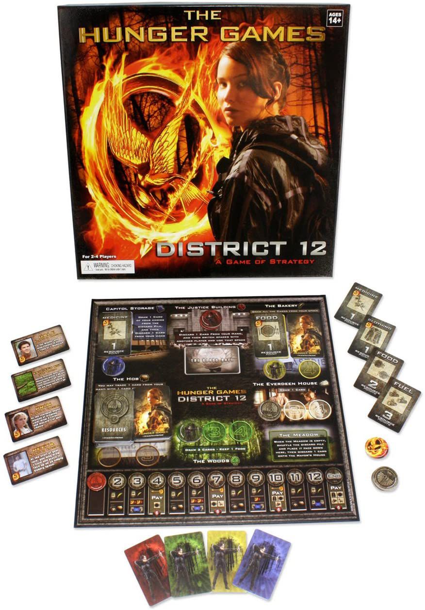 USADO - CAIXA AVARIADA) The Hunger Games: The District 12 - Jogo de  Estratégia (Importado) - Dalaran Games