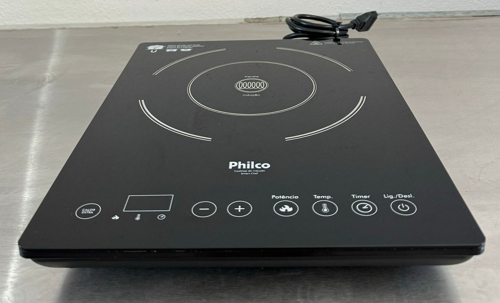 Cooktop Smart Chef PCT01 1 Boca Acendimento Superautomático 220V